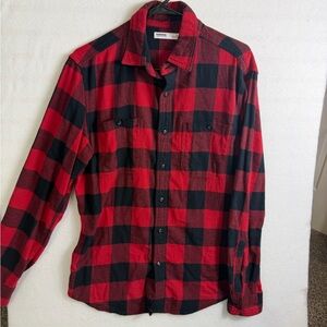 Sonoma Red and Black Checkered Men's Shirt
